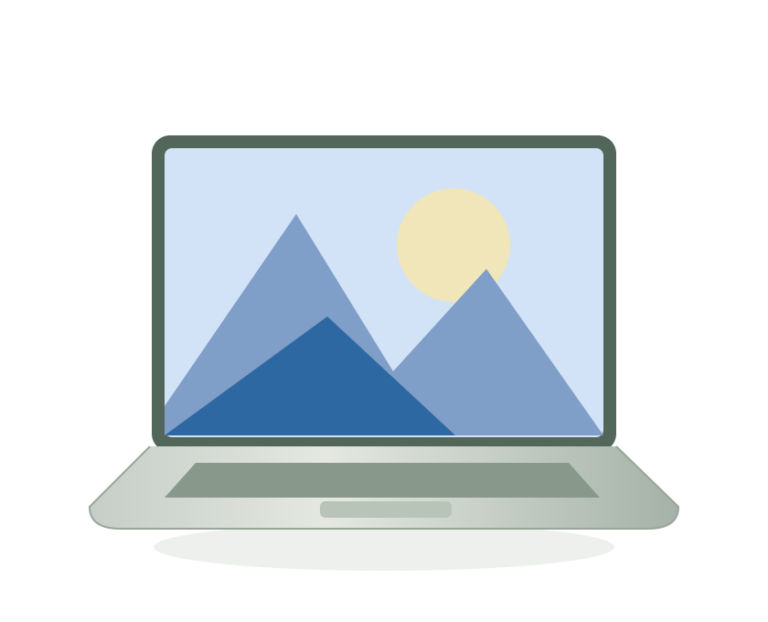 Ilustración de Laptop Punto